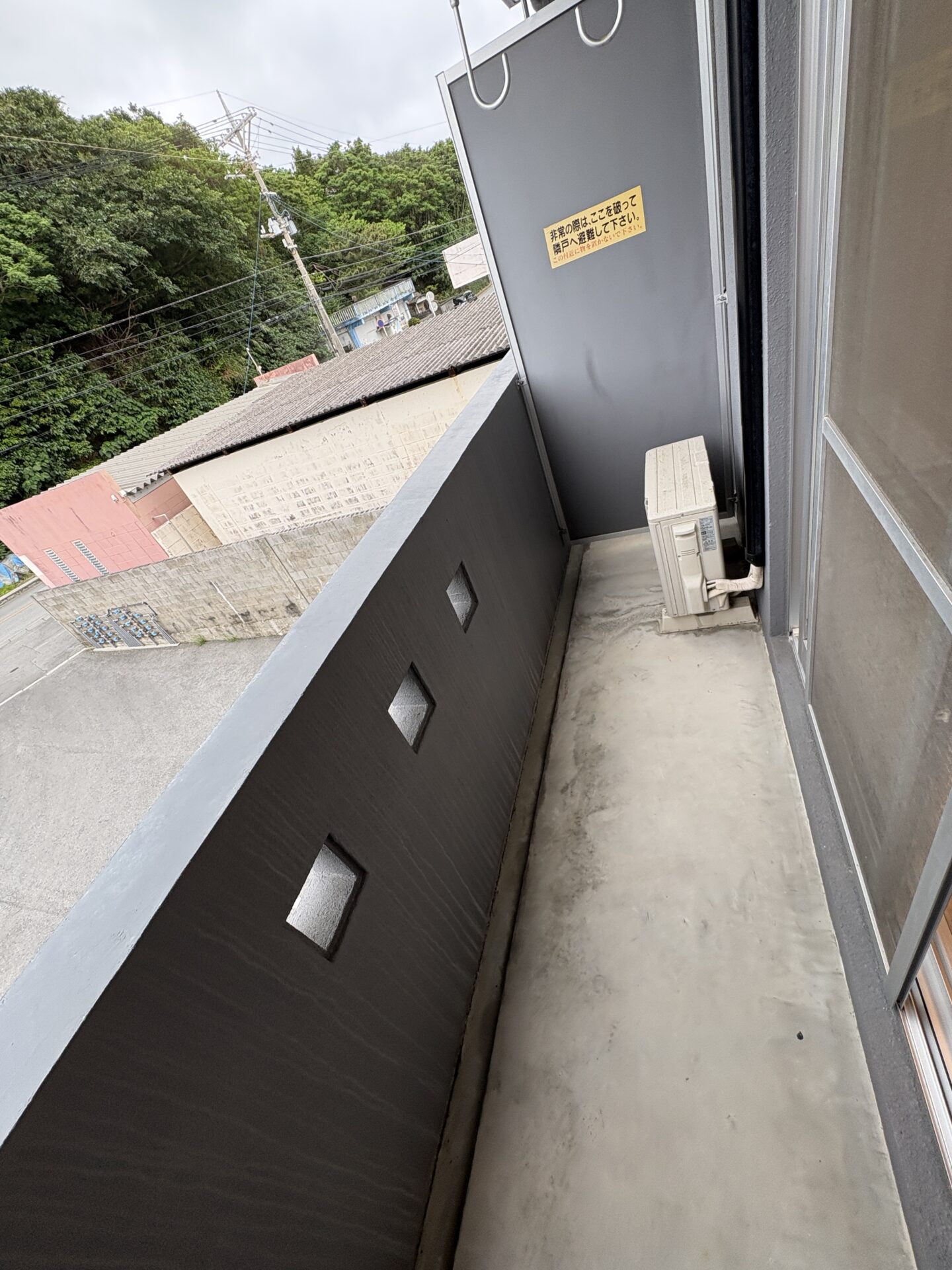 ▶金物設置済み※ロープor竿は入居者取付