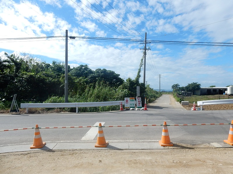 全面道路側から②