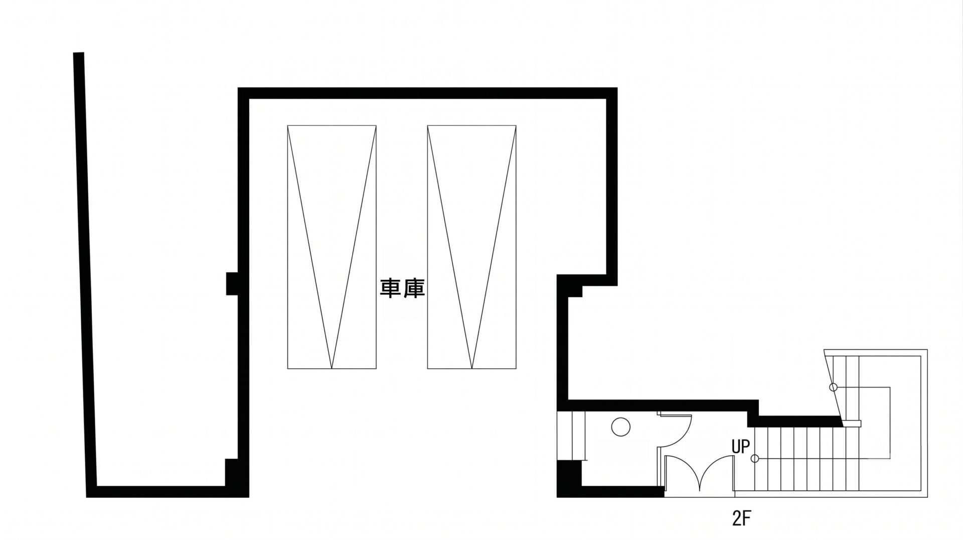 間取り図：1F平面図